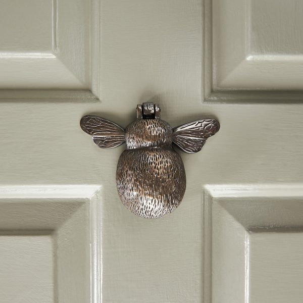 Bumble Bee Door Knocker - Antique Brass - Image 2
