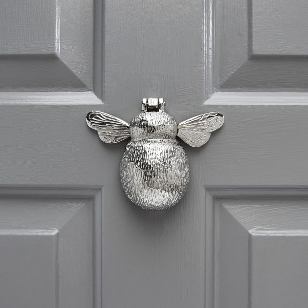 Bumble Bee Door Knocker - Nickel