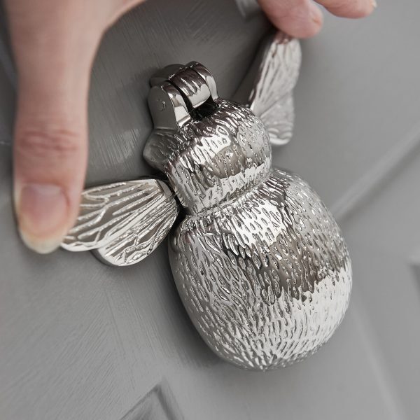 Bumble Bee Door Knocker - Nickel - Image 5