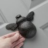 Bumble Bee Door Knocker - Black
