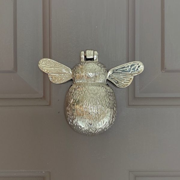 Bumble Bee Door Knocker - Nickel - Image 2