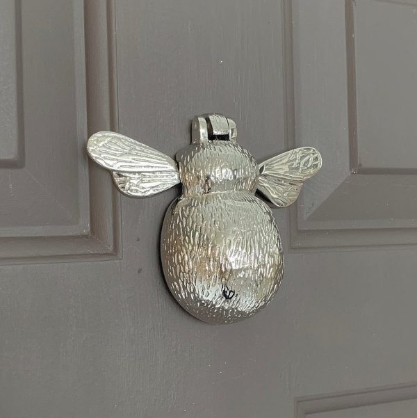 Bumble Bee Door Knocker - Nickel - Image 3