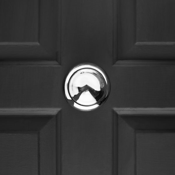 Circular Door Pull - Polished Nickel - Image 2