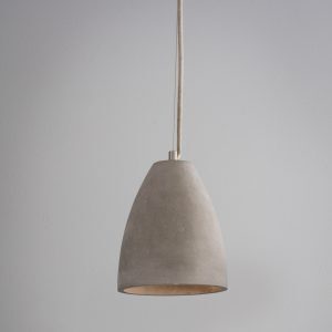 Concrete Dome Pendant Light