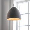 Concrete Dome Pendant Light - Large SAVE 60%