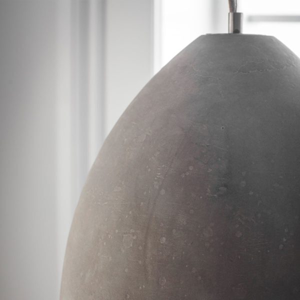 Concrete Dome Pendant Light - Large SAVE 60% - Image 2