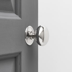 Cottage Door Knobs Small (Pair) - Nickel