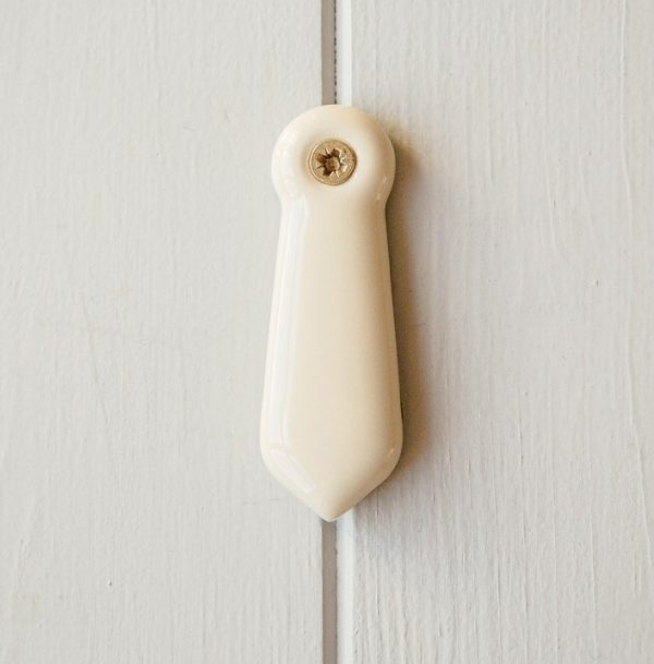 Porcelain Escutcheon - Cream - Image 2