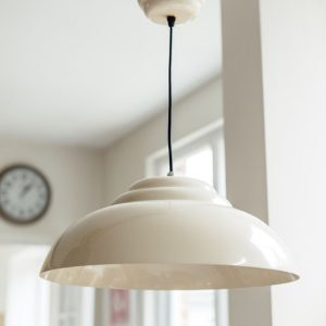 Retro Pendant Light - Cream  SAVE 50%