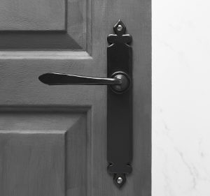 Cromwell Lever Handles (Pair) - Black