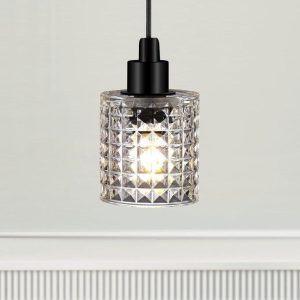 The Crystal Pendant Light - Clear Glass save 60%