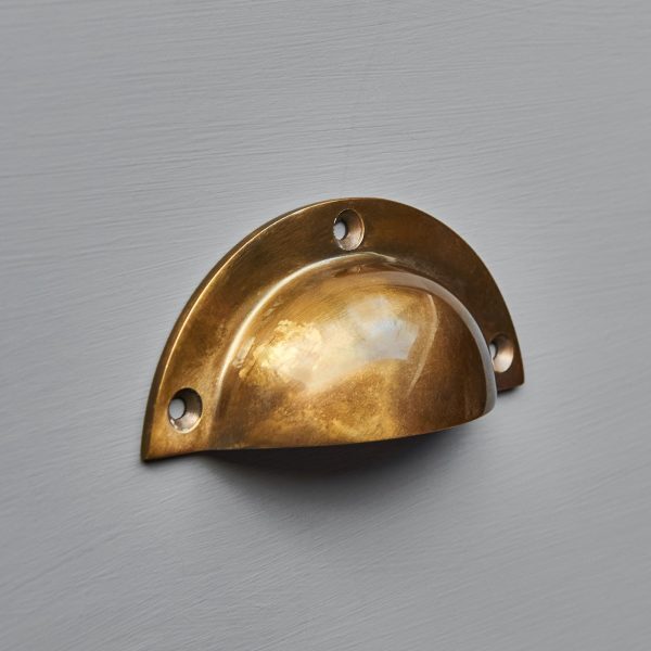 Cup Handle - Antique Brass