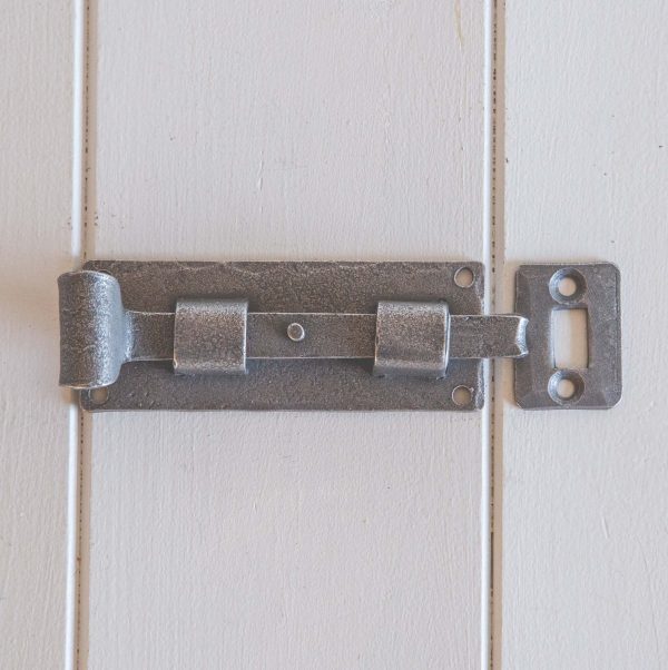 Forged Dartington Door and Cupboard Bolt - Patine - Image 2