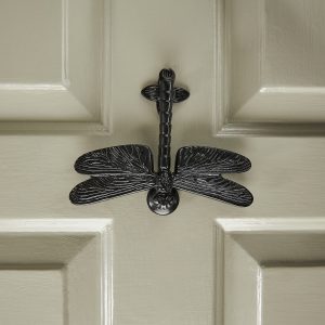 Dragonfly Door Knocker - Black