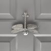 Dragonfly Door Knocker - Nickel