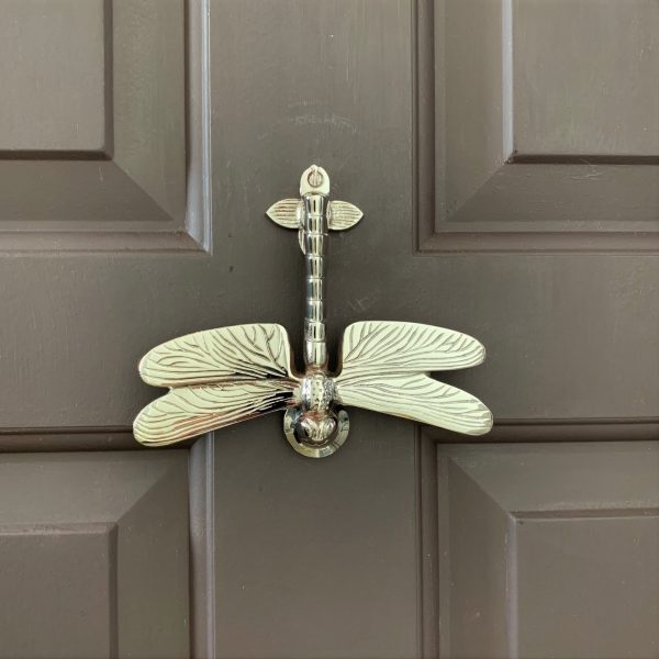 Dragonfly Door Knocker - Nickel - Image 2
