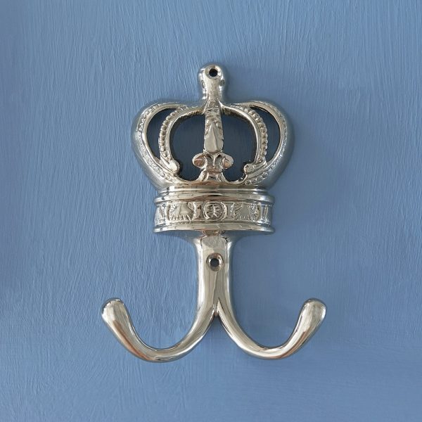 Crown Hook - Polished Nickel