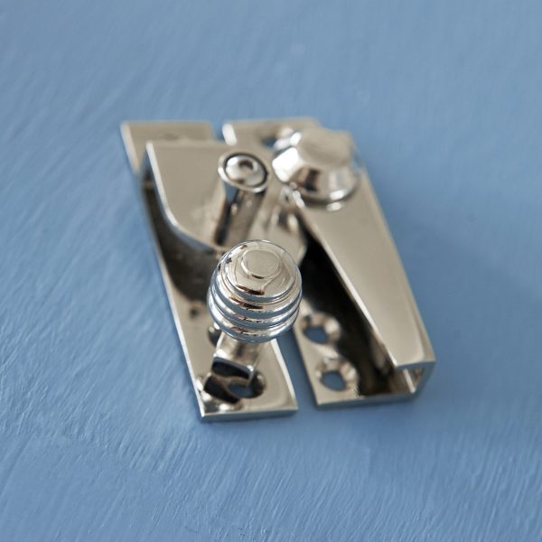 Beehive Sash Window Fastener - Polished Nickel - Image 2