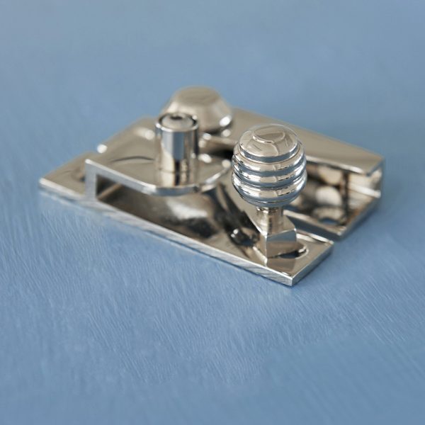 Beehive Sash Window Fastener - Polished Nickel - Image 3
