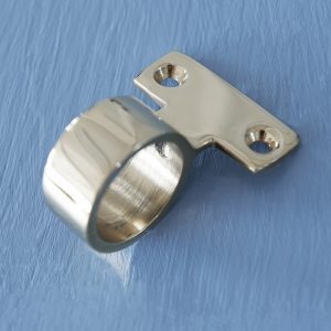 Ring Sash Window Lift - Polished Nickel