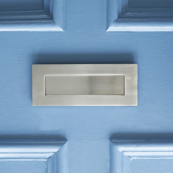 Original Style Letterplate - Satin Nickel - Image 2