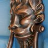 Large Lions Head Door Knocker - Autumn Bronze - Image 4