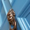 Large Lions Head Door Knocker - Autumn Bronze - Image 3