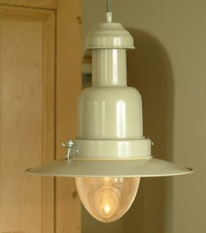 Fishing Pendant Light - Clay