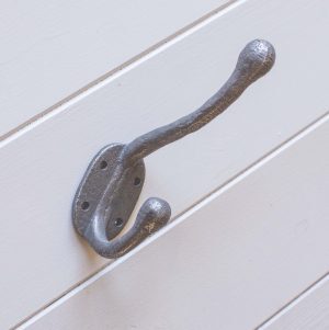 Rustic Hand Forged Hook - Patine
