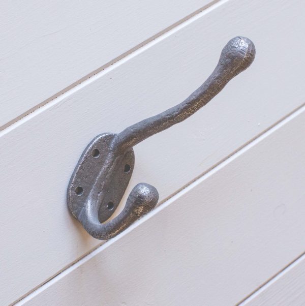 Rustic Hand Forged Hook - Patine
