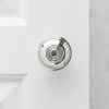 Regency-Style Door Knobs (Pair) - Nickel - Image 2