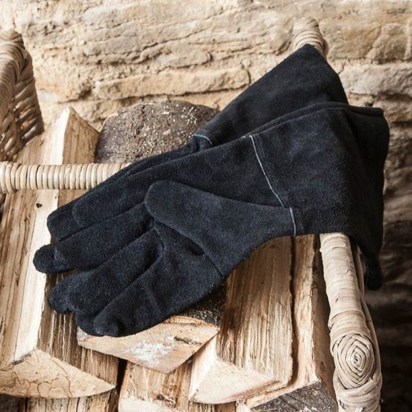 Gauntlet Gloves - Black