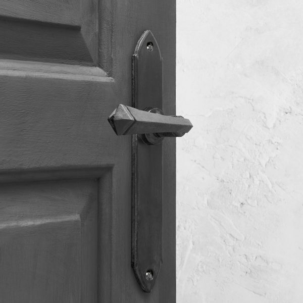 Gothic Lever Handles (Pair) - Black - Image 2