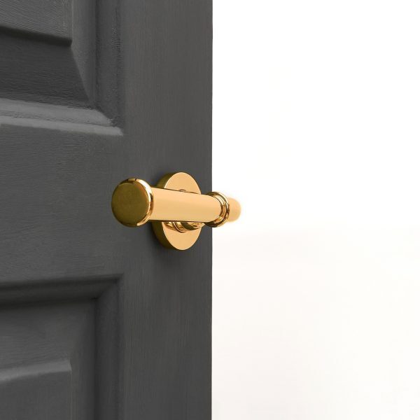 Grace Lever Handles (Pair) - Brass - Image 3
