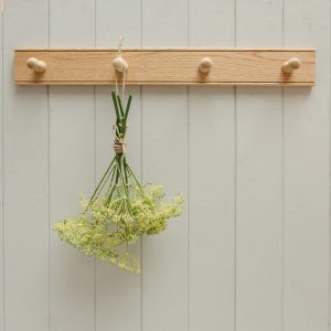 Oak Peg Rail - 4 Peg save 10%