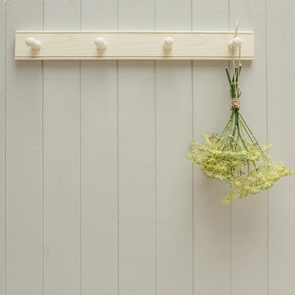 Oak Peg Rail - 4 Peg save 10% - Image 2