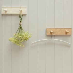 Oak Peg Rail - 2 Peg