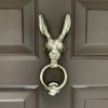 Hare Door Knocker - Nickel - Image 3