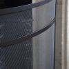 Curved Firescreen - Black - Image 2
