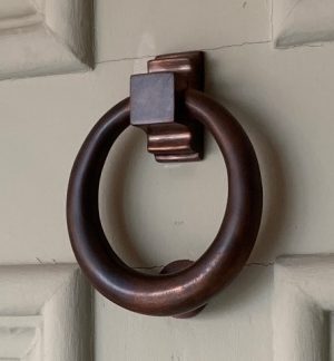 Hoop Door Knocker - Autumn Bronze