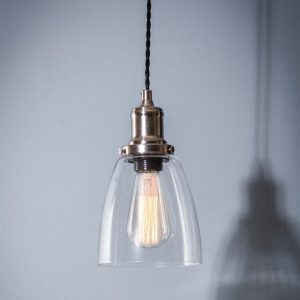 Hoxton Glass Pendant Light - Dome SAVE 60%