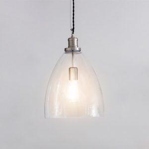 Hoxton Glass Pendant Light - Bullet