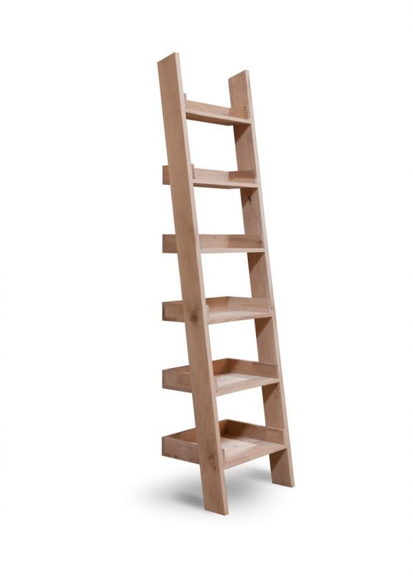 Oak Ladder Shelf - Image 3