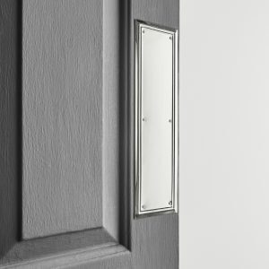 Lincoln Fingerplate- Polished Nickel