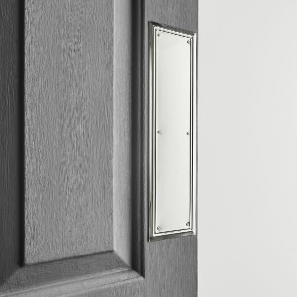 Lincoln Fingerplate- Polished Nickel