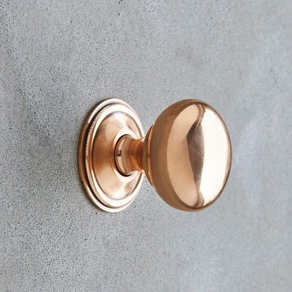 Cottage Cabinet Knob - Polished Bronze - Image 2