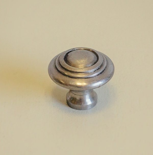 Natural Smooth Cabinet Knob - Pewter - Image 3