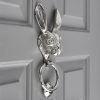 Hare Door Knocker - Nickel