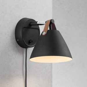 Nordic Black Wall Light