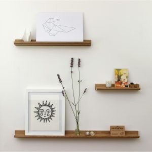 Oak Picture Ledge